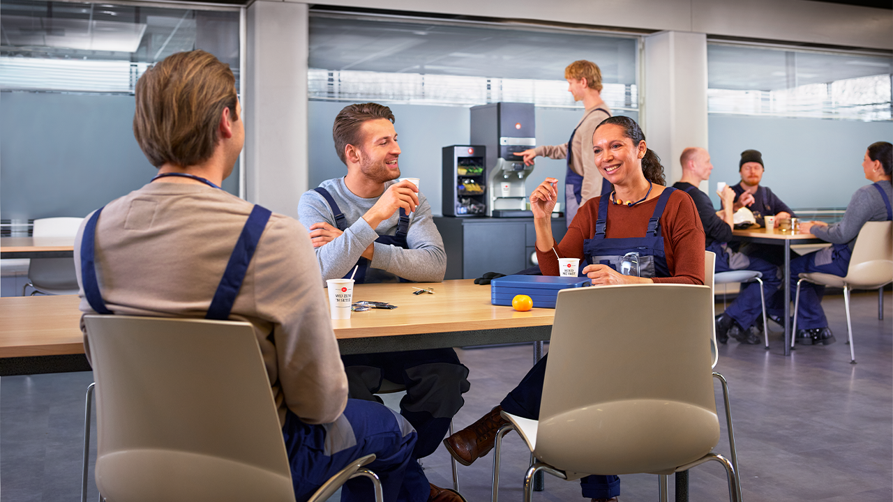 How does the Cafitesse Quantum 300 work?